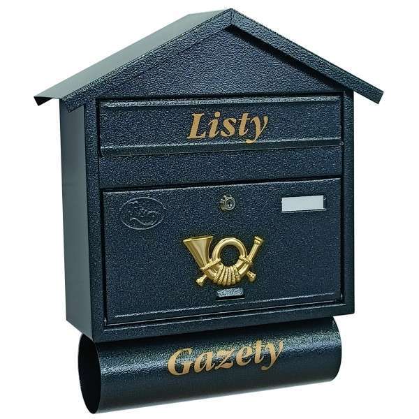Skrzynka na listy T3/T – Grafit