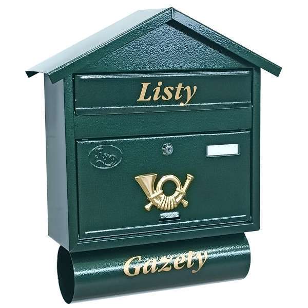 Skrzynka na listy T3/T – Zielony