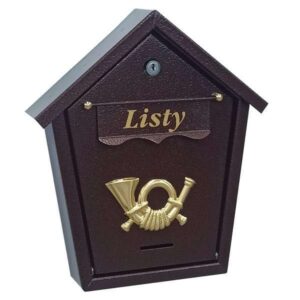 Skrzynka na listy T6 – Brązowy