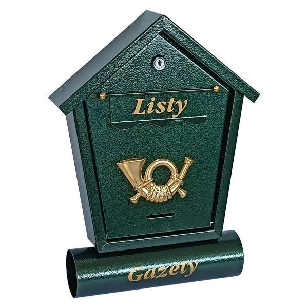 Skrzynka na listy T6/T – Zielony