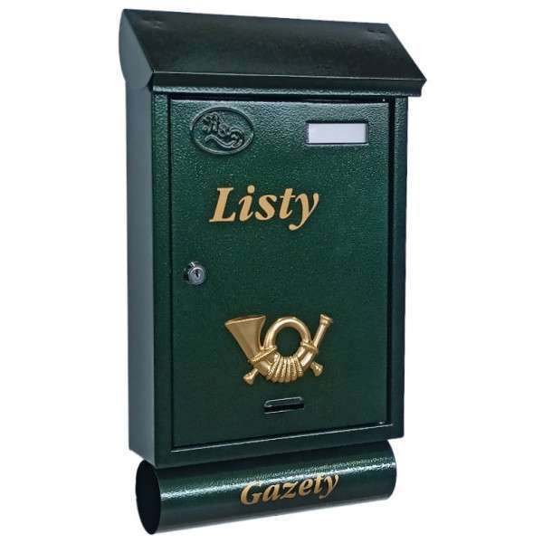 Skrzynka na listy T7/T/P – Zielony