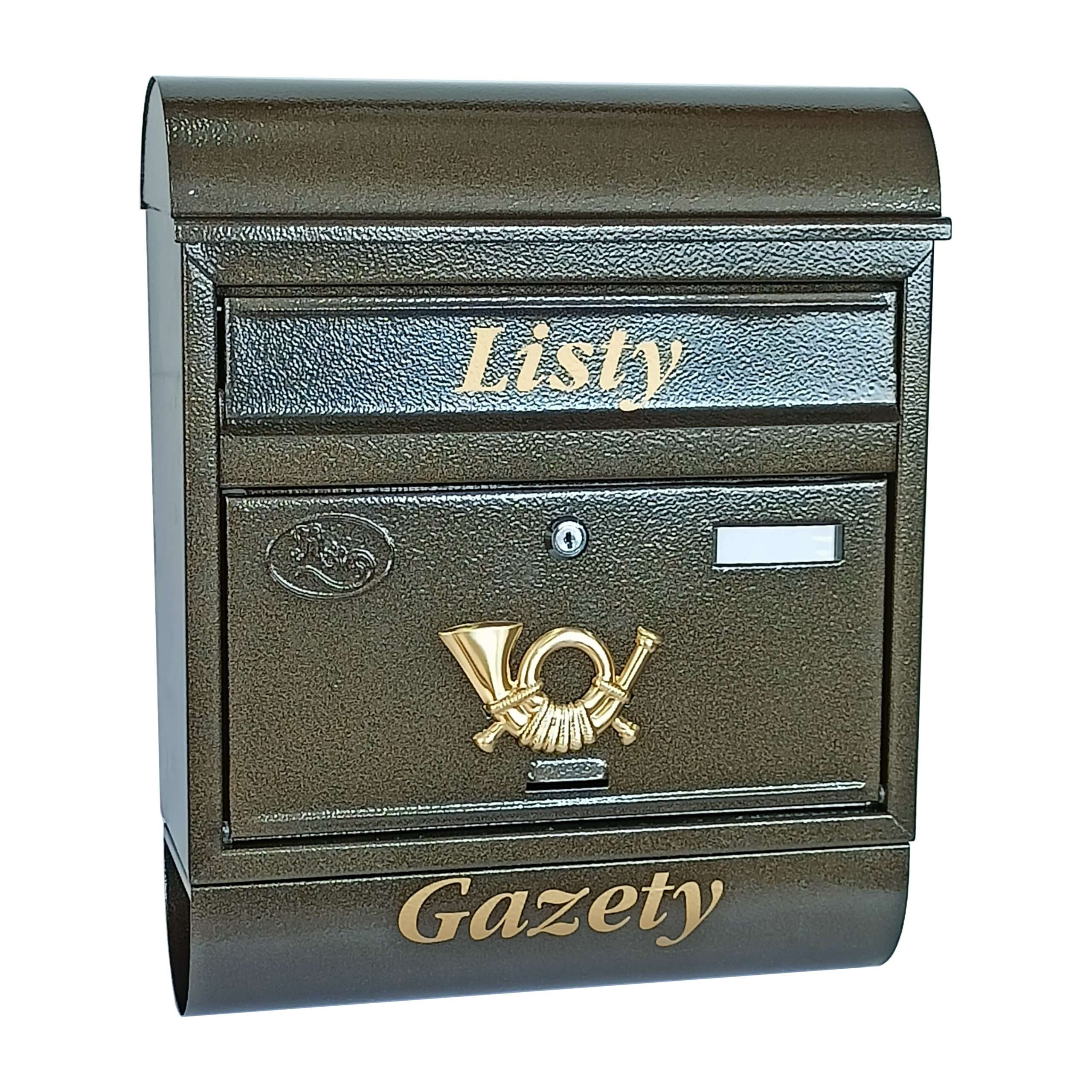 Skrzynka na listy T8/T – Złoty