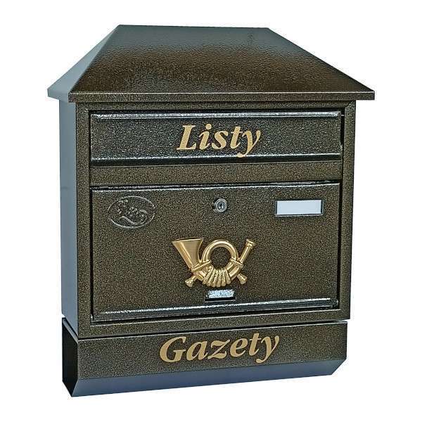 Skrzynka na listy T9/T – Złoty