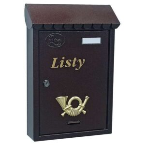 Skrzynka na listy T7 – Brązowy