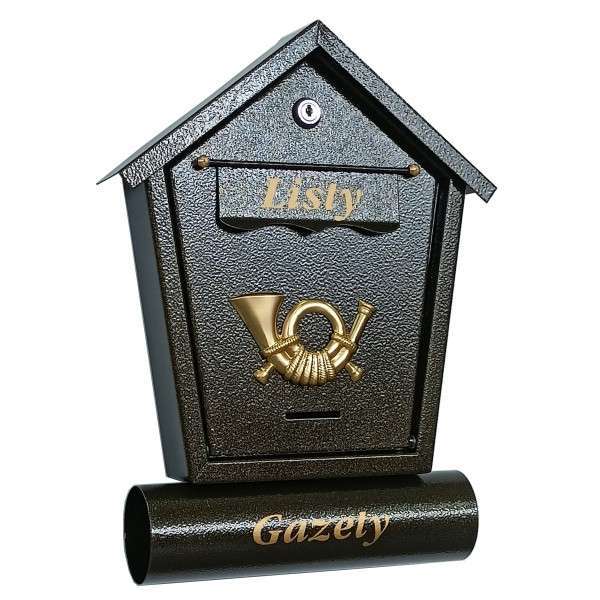 Skrzynka na listy T6/T – Złoty
