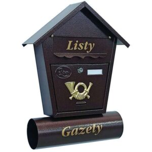 Skrzynka na listy T1/T – Brązowy