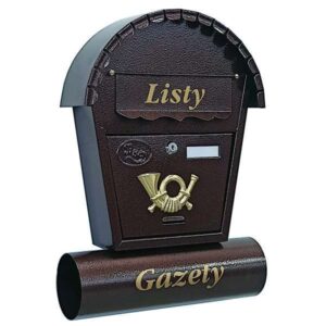 Skrzynka na listy T2/T – Brązowy