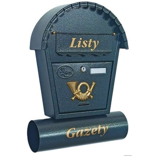 Skrzynka na listy T2/T – Grafit