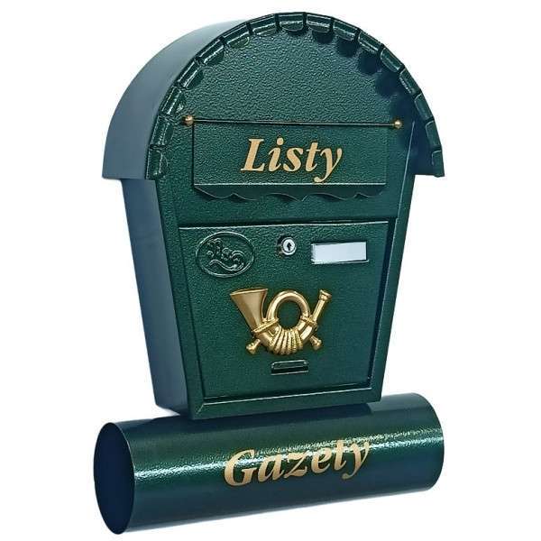 Skrzynka na listy T2/T – Zielony