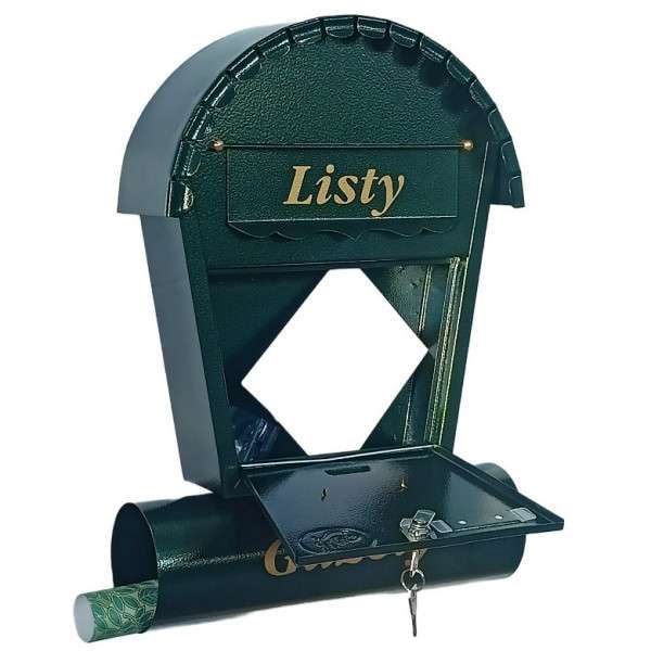 Skrzynka na listy T2/T – Zielony - obrazek 2