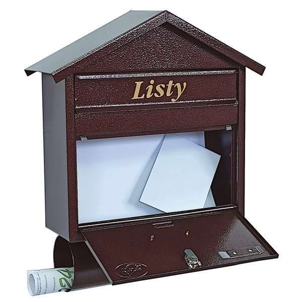 Skrzynka na listy T3/T – Brązowy - obrazek 2