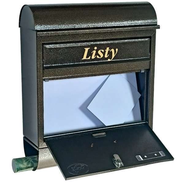 Skrzynka na listy T8/T – Złoty - obrazek 2