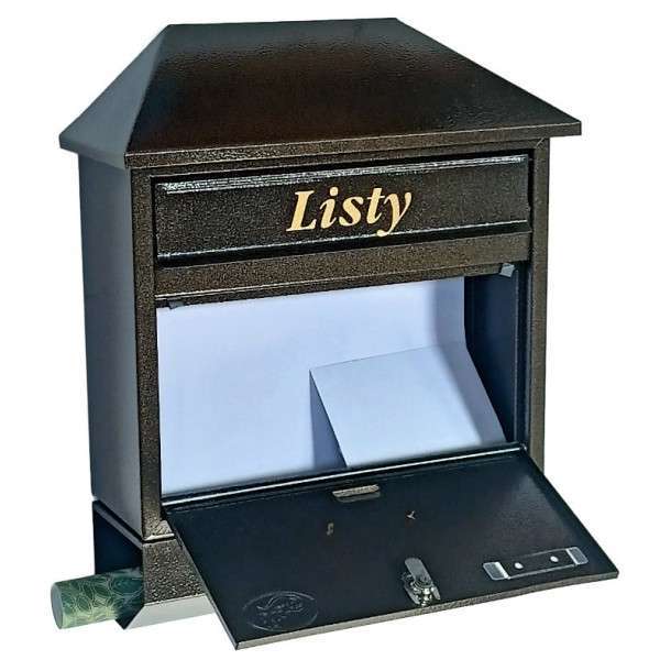 Skrzynka na listy T9/T – Złoty - obrazek 2