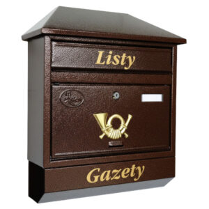 Skrzynka na listy T9/T – Brązowy