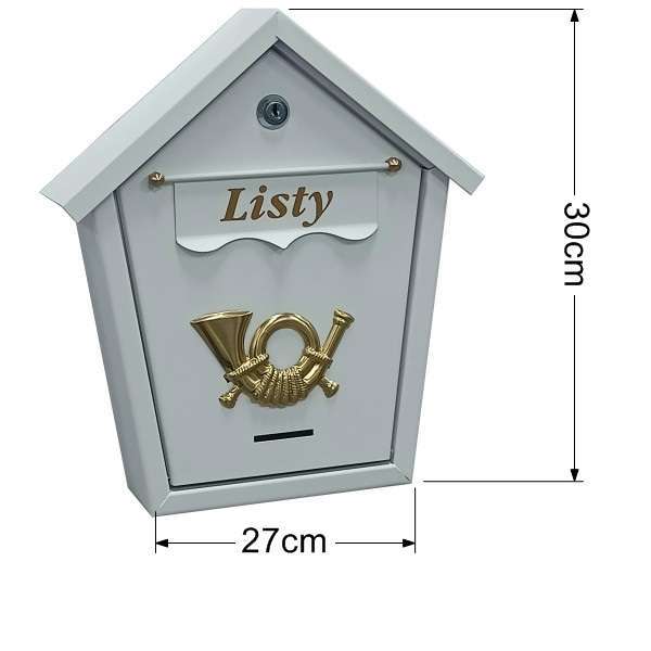 Skrzynka na listy T6 – Biały - obrazek 3