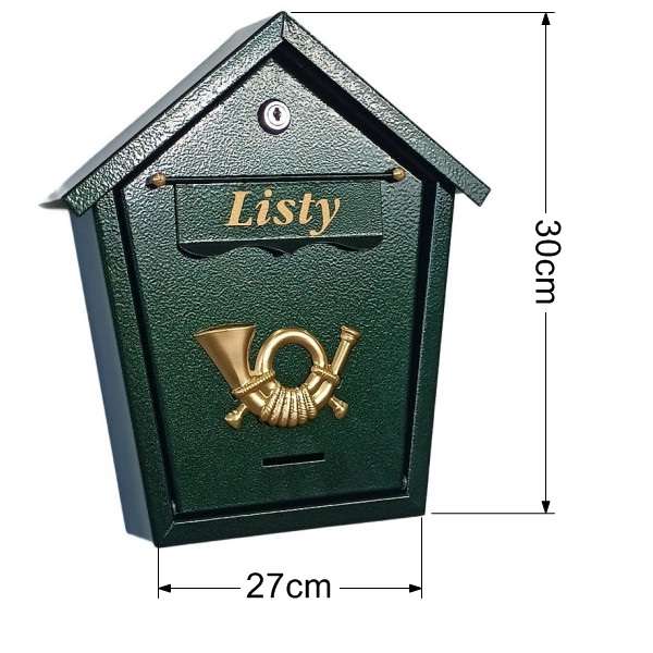 Skrzynka na listy T6 – Zielony - obrazek 3