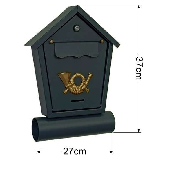 Skrzynka na listy T6/T – Antracyt - obrazek 3