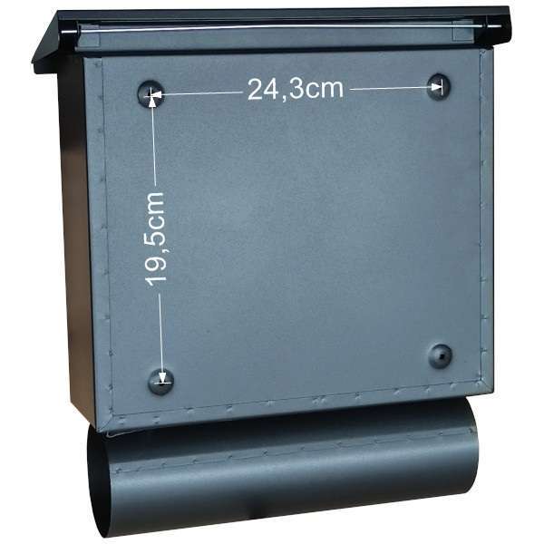 Skrzynka na listy T5/T/P – Antracyt - obrazek 4