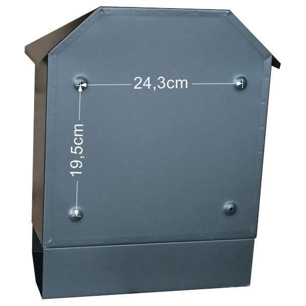 Skrzynka na listy T9/T – Złoty - obrazek 4