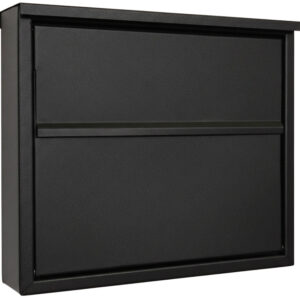 SKRZYNKA NA LISTY MONO C4 - PRODUKT POLSKI - CZARNA - SKRZYNKA POCZTOWA