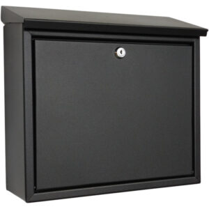 Skrzynka na listy SolidBox - Czarny - Bok