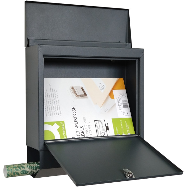 SKRZYNKA NA LISTY SolidBox XL C4 - PRODUKT POLSKI - ANTRACYT - obrazek 3